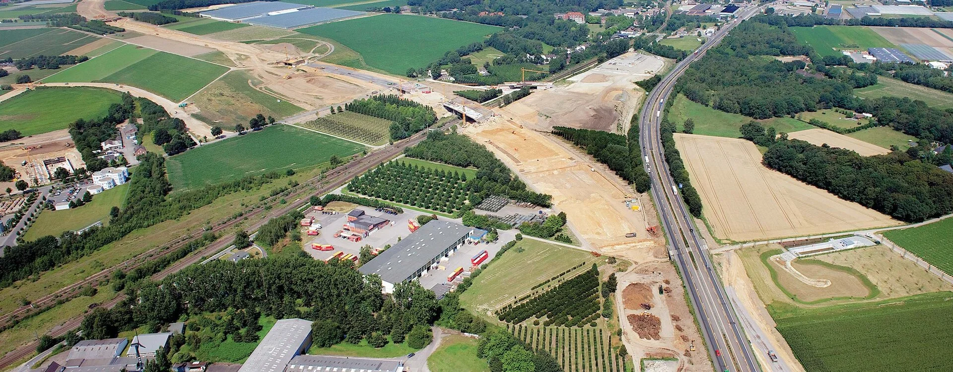 Autoroute A 61 : Réalisation avec MIOM comme granulat secondaire dans l'infrastructure routière
